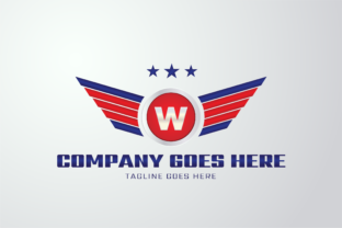 Army Wing Logo Template for Companies