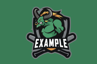 Bull E-Sports Logo and What’s Inside – Preview – Editable File AI – Font Link Files – Graphic Style