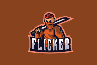 Flicker E-Sports Logo: A Versatile Design Tool for Creatives