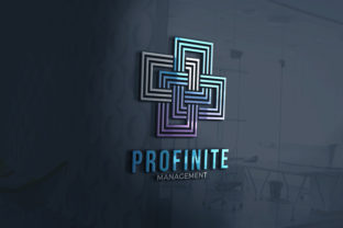 Letter P Infinity - Profinite Logo: A Modern Design for Endless Possibilities