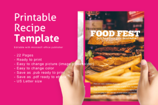Maximize Your Creativity with the Recipe Ebook Template Editable in Microsoft Publisher