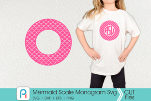 Mermaid Scales Monogram Vector Graphics: A Versatile Resource for Designers and Creators
