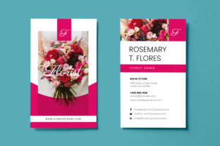 Minimalist Business Card AI and PSD 14