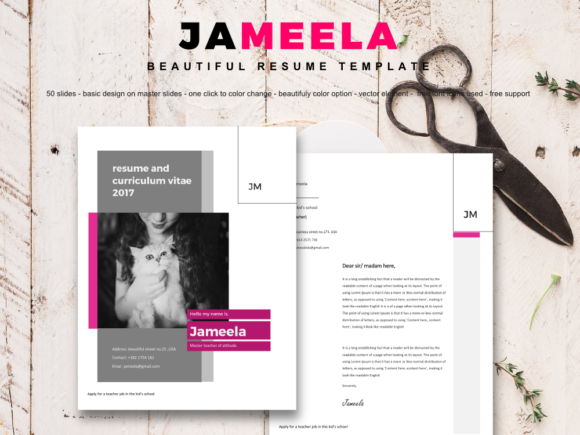 Resume and CV Word Design Template