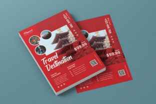 Travel to Japan AI and PSD Flyer
